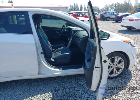 2013 Hyundai Elantra Gt Base W/Blue из США, поврежденный, VIN KMHD35LE9DU141561